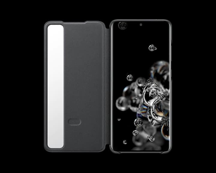 کاور هوشمند سامسونگ مدلclear view cover برای Galaxy S20 — تصویر ۳
