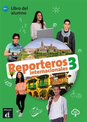 کتاب اسپانیایی Reporteros internacionales 3 Libro del alumno + Cuaderno de ejercicios