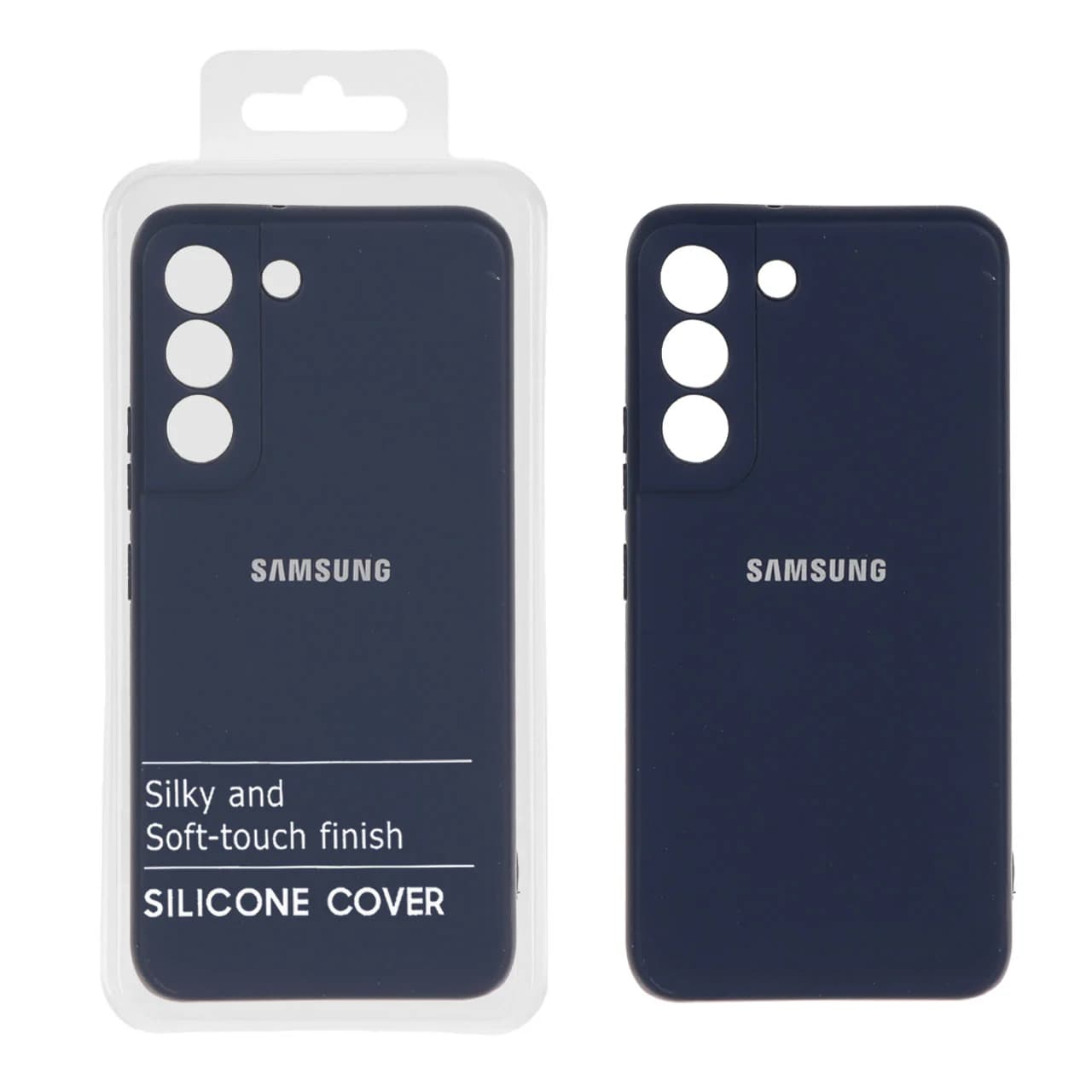 قاب نیو سیلیکون محافظ لنزدار RFF مدل Samsung Galaxy S22