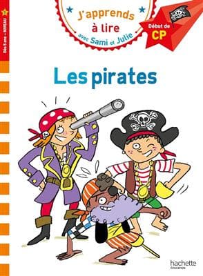 کتاب فرانسه Sami et Julie CP Niveau 1 Les pirates — تصویر ۲