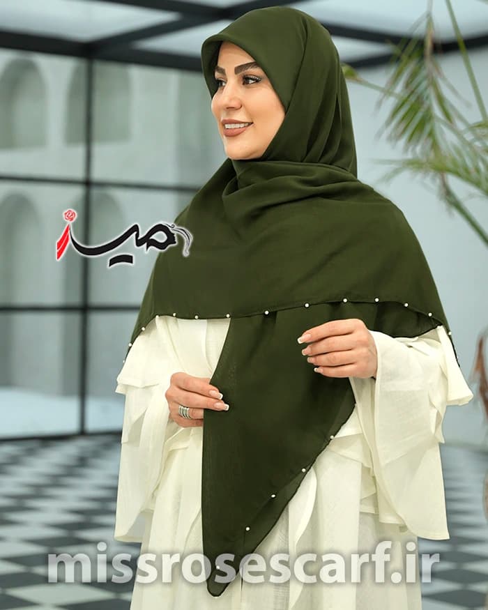 روسری سبز فلورانس S21