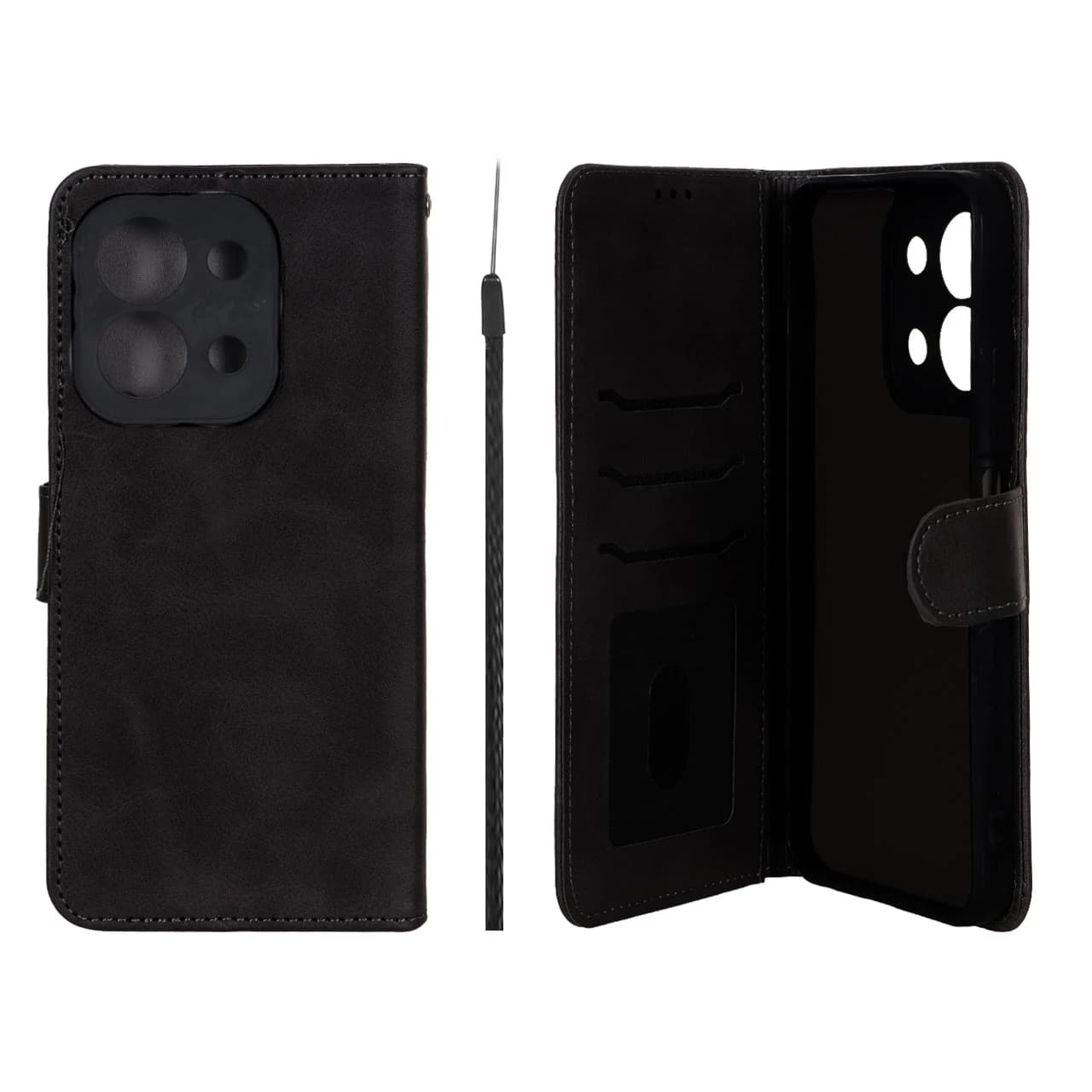 کیف موبایل مگنتی Crystal داخل مخمل نسخه گلوبال Xiaomi Redmi 15C / Poco C85 — تصویر ۲