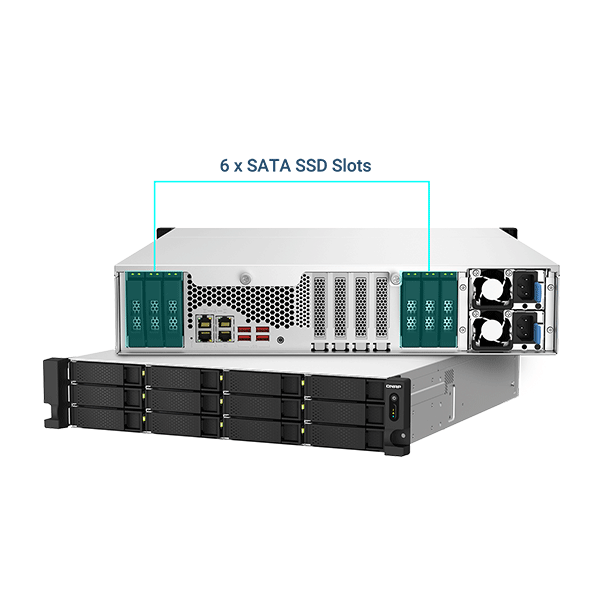 ذخیره ساز تحت شبکه کیونپ TS-h1887XU-RP-E2336-32G