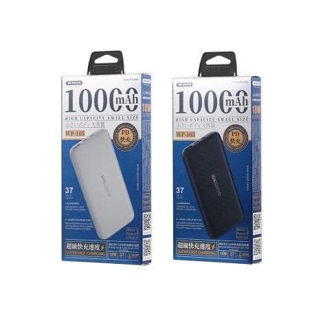 پاوربانک WK مدل WP-105 ظرفیت 10000 میلی آمپر ساعت
