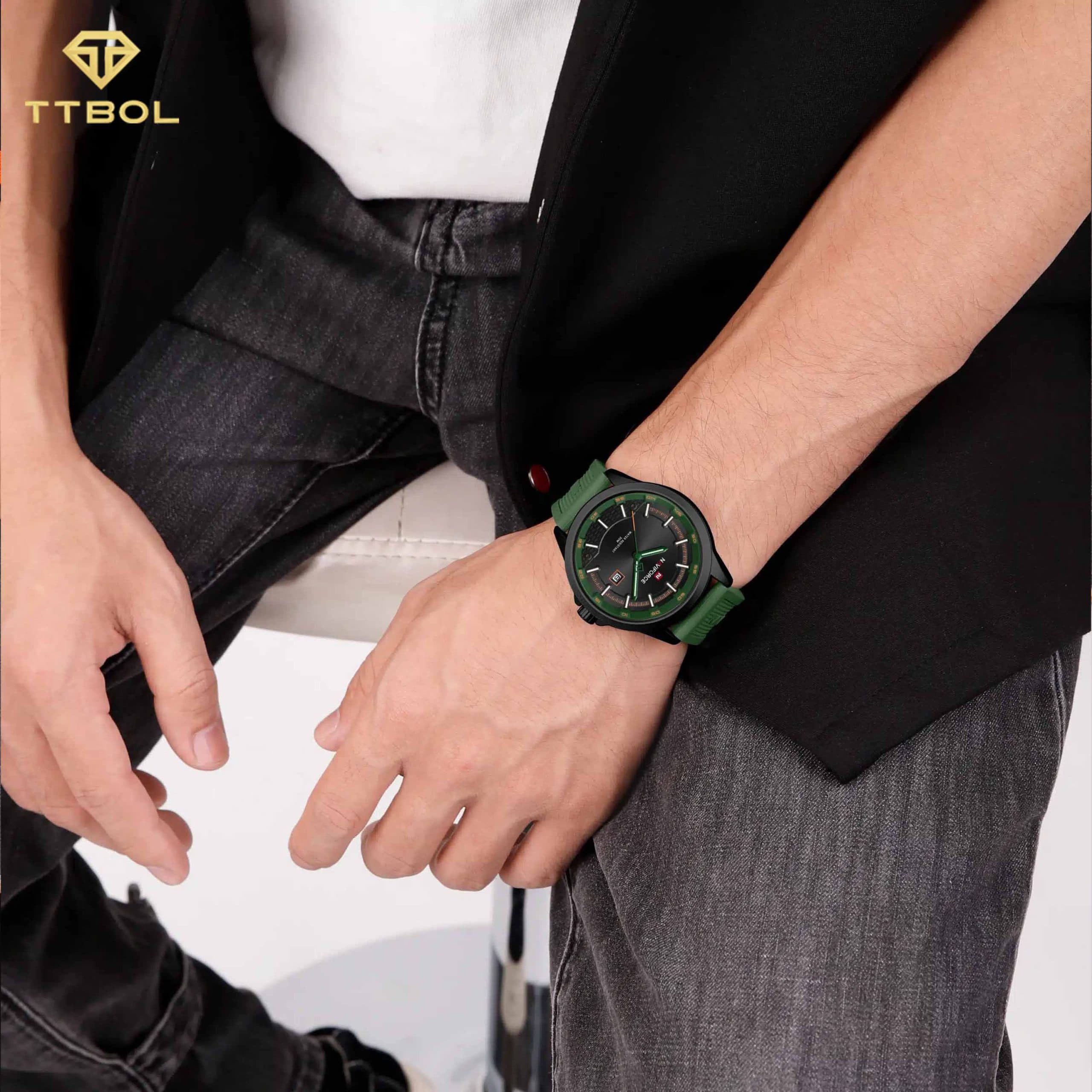 ساعت مچی مردانه ناوی فورس NAVIFORCE NF9248T S/GN/GN — تصویر ۷