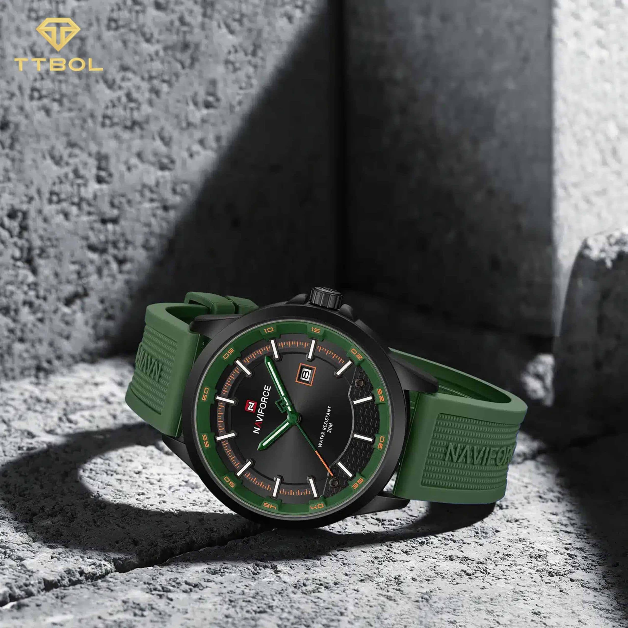 ساعت مچی مردانه ناوی فورس NAVIFORCE NF9248T S/GN/GN — تصویر ۱۰