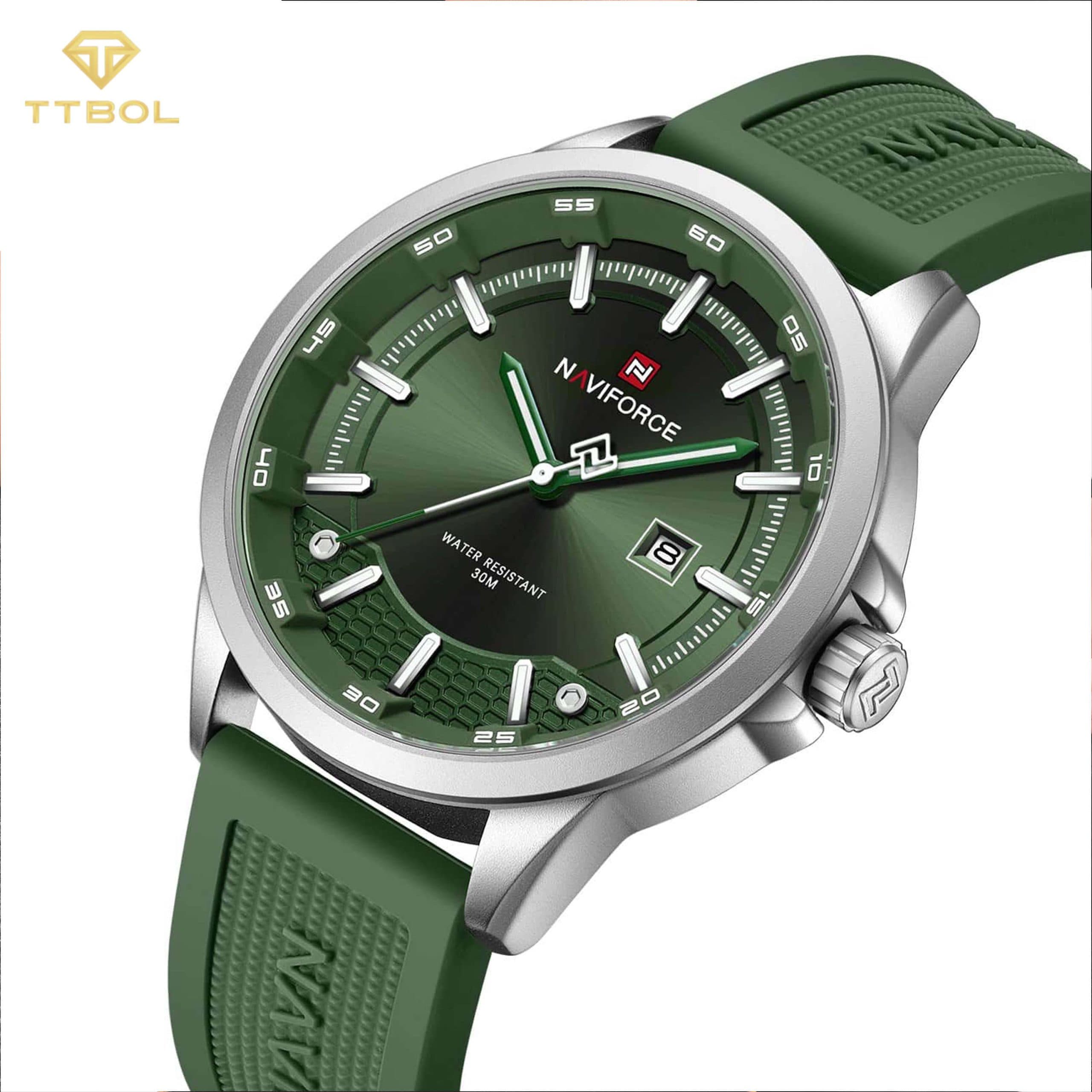 ساعت مچی مردانه ناوی فورس NAVIFORCE NF9248T S/GN/GN — تصویر ۳
