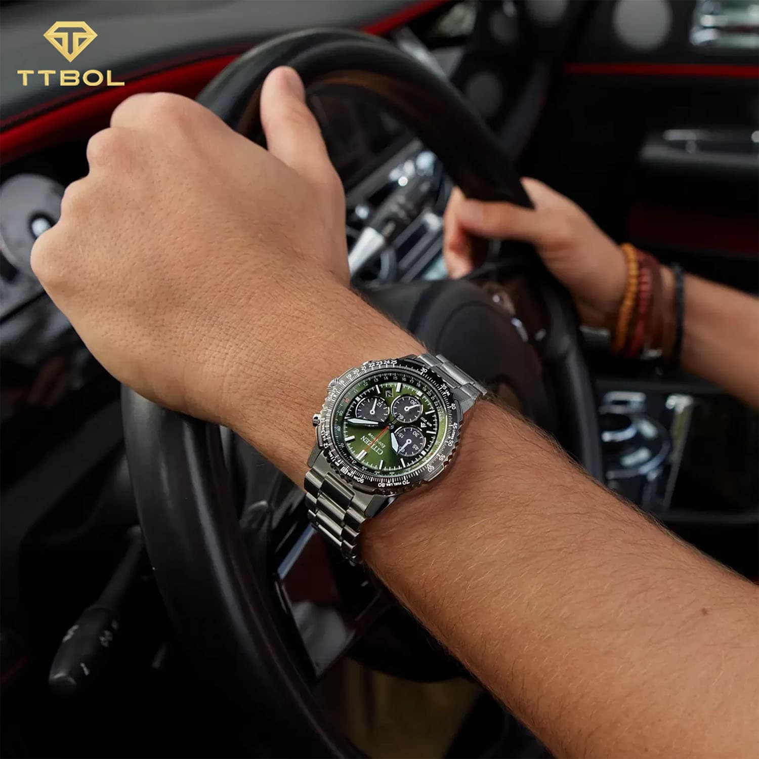 ساعت مچی مردانه سیتیزن CITIZEN CA4664-60W — تصویر ۲