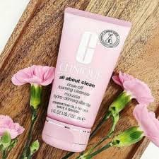 فوم شوینده صورت پوست خشک و مختلط کلینیک مدل All about clean حجم 150 میل — تصویر ۲