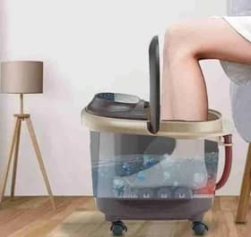 جکوزی سه حالته ویبره دار، آبگرمکن و حباب ساز دیجیتالی پا — تصویر ۳