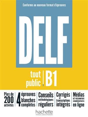 کتاب فرانسه DELF tout public B1 nouveau format d’épreuves + MP3
