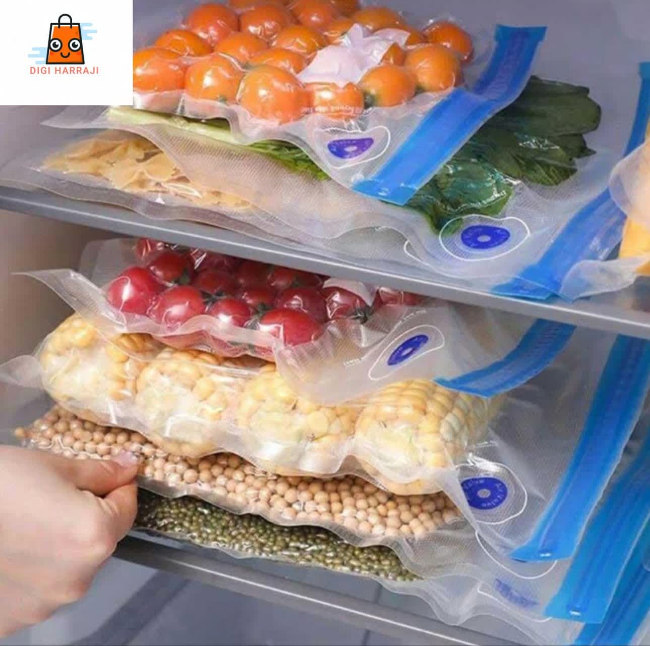 کیسه وکیوم میوه و سبزیجات – نگهدارنده تازه و بهداشتی با قابلیت استفاده مجدد