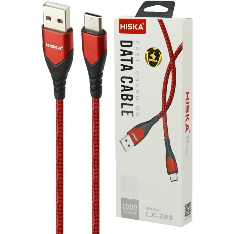 کابل تایپ سی فست HISKA مدل LX-289