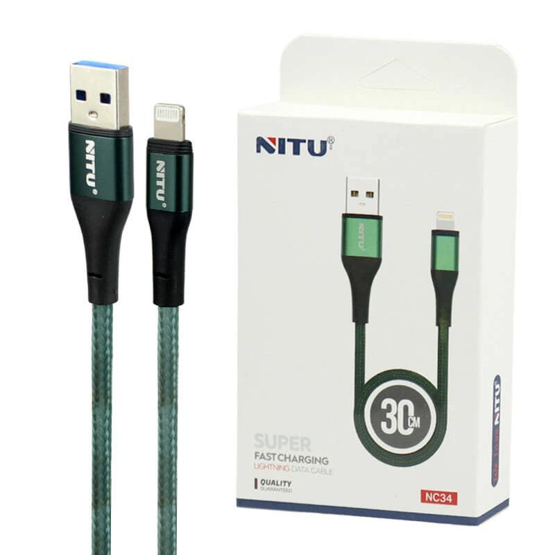 کابل تبدیل USB به لایتنینگ نیتو مدل NC34 طول 0.30 متر — تصویر ۴