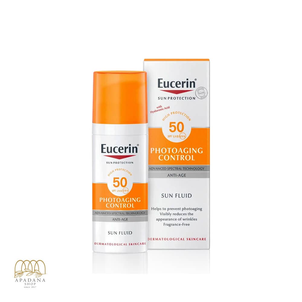 فلوئید ضد آفتاب و ضد چروک SPF50 اوسرین حجم 50 میل