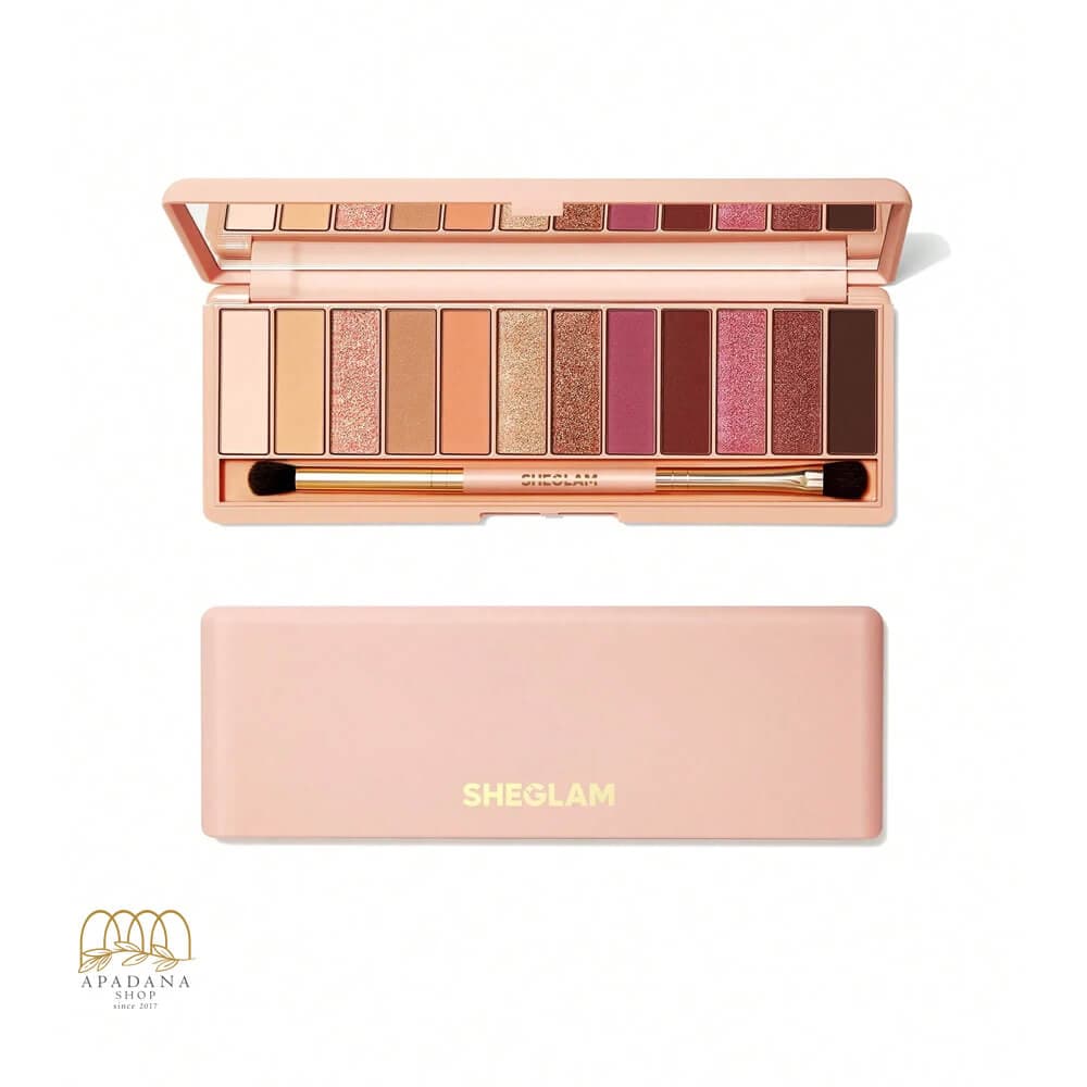 پالت سایه 12 رنگ شیگلم Sheglam مدل Berry