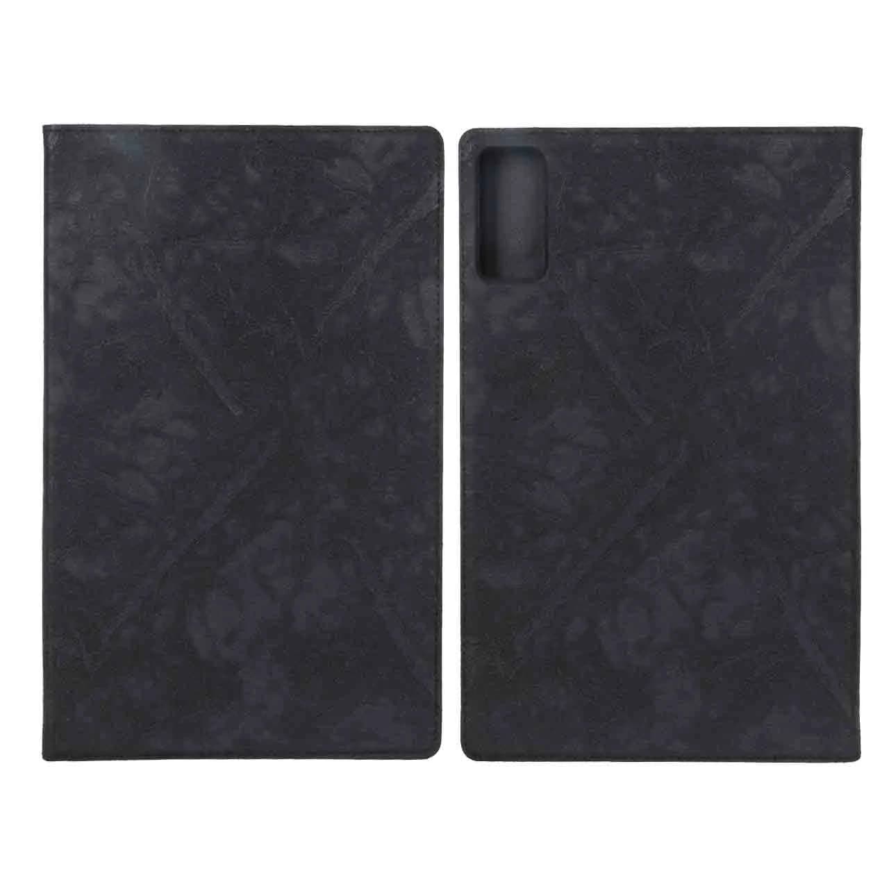 کیف تبلت چرمی طرح پتینه Xiaomi Redmi Pad SE 11 / Redmi Pad 2 – مشکی – BSA