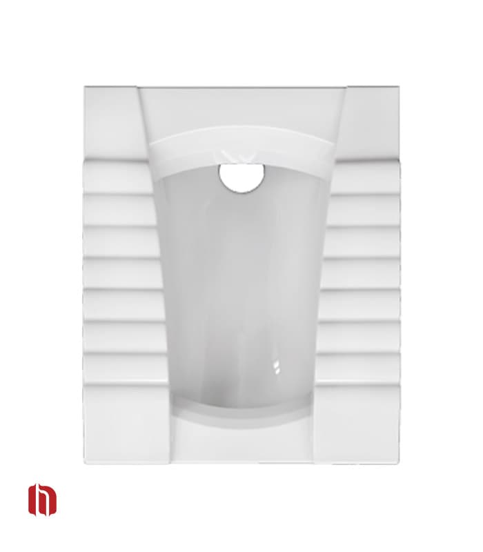 توالت زمینی چینی کرد مدل ویکتوریا | درجه 2