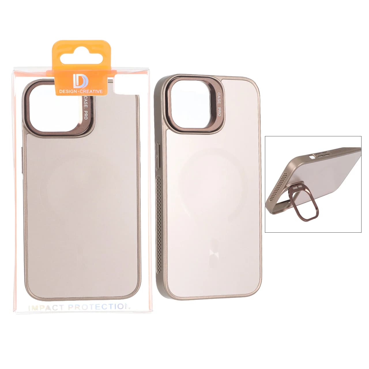 قاب اورجینال PVD Case Pro استندشو MagSafe مدل Apple iPhone 13 / iPhone 14 — تصویر ۳