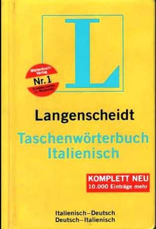 کتاب Langenscheidt Italienisch (دوسویه آلمانی-ایتالیایی)