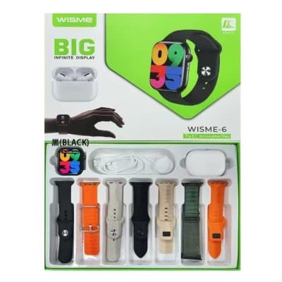 پک ساعت هوشمند همراه ایرپاد مدل WISME-6 (فروش عمده و تک)