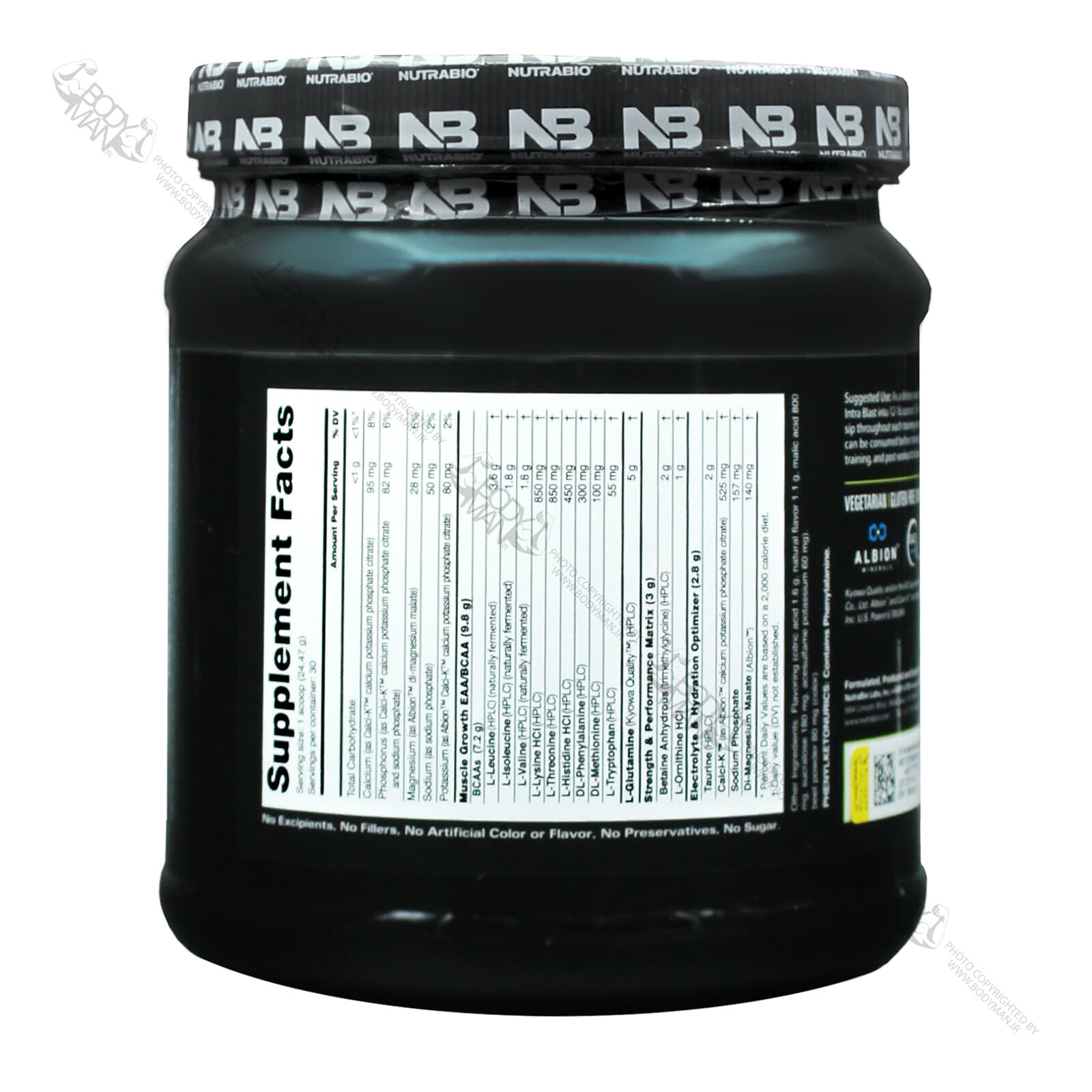 اینترابلاست نوترابایو | NUTRABIO INTRA BLAST — تصویر ۳