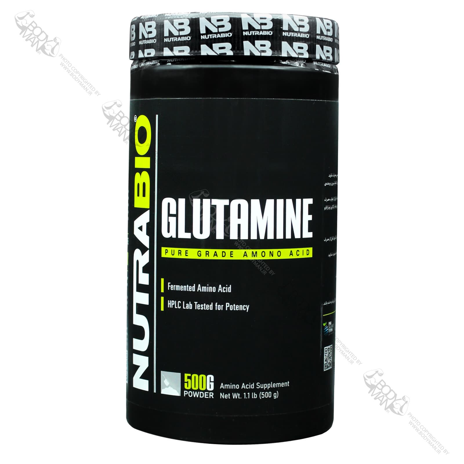 ال گلوتامین نوترابایو | NUTRABIO GLUTAMINE