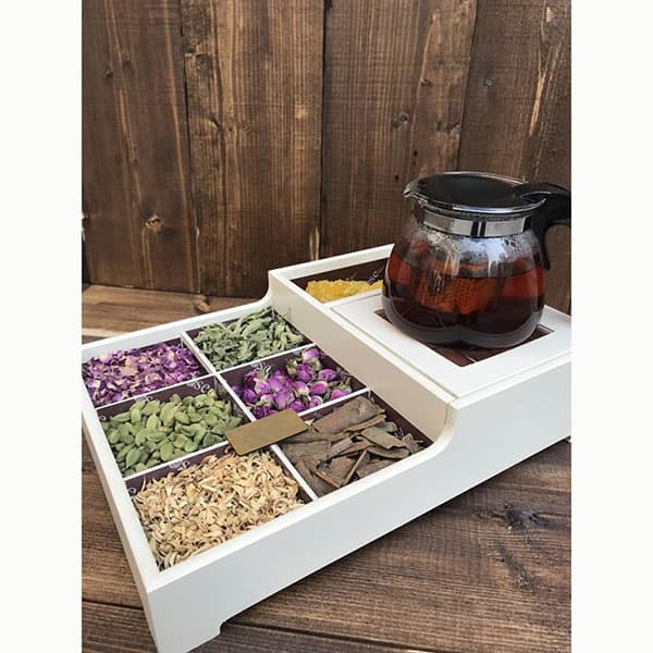 باکس وارمر دار چوبی بزرگ