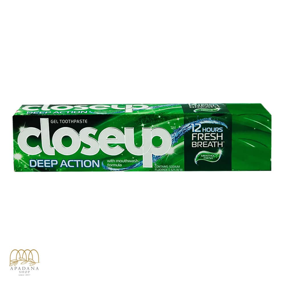 خمیر دندان کلوزآپ Closeup Deep Action Menthol Fresh وزن 100 گرم