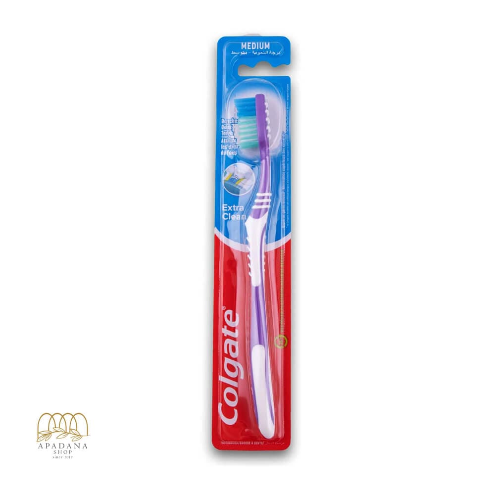 مسواک اکسترا کلین Extra Clean کلگیت Colgate مدل مدیوم