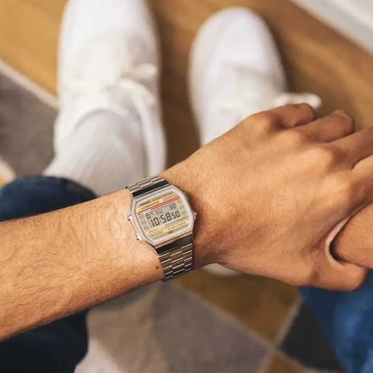 ساعت مچی مردانه کاسیو CASIO A168WEHA-9A — تصویر ۱۰
