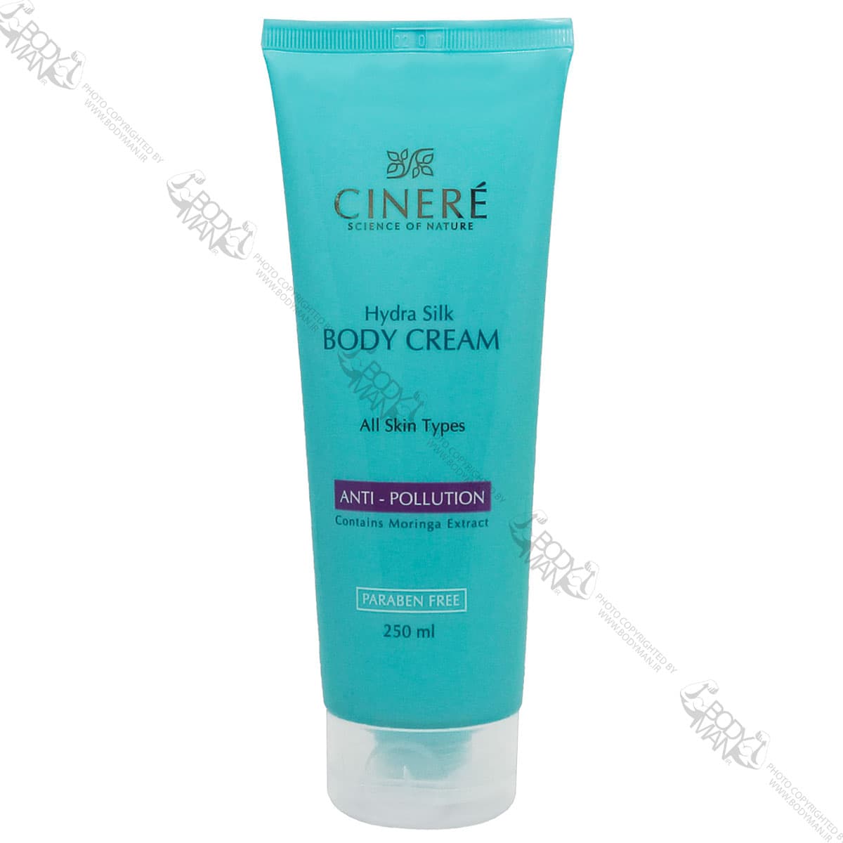 کرم بدن ضد آلودگی هوا سینره | CINERE Hydra Silk BODY CREAM
