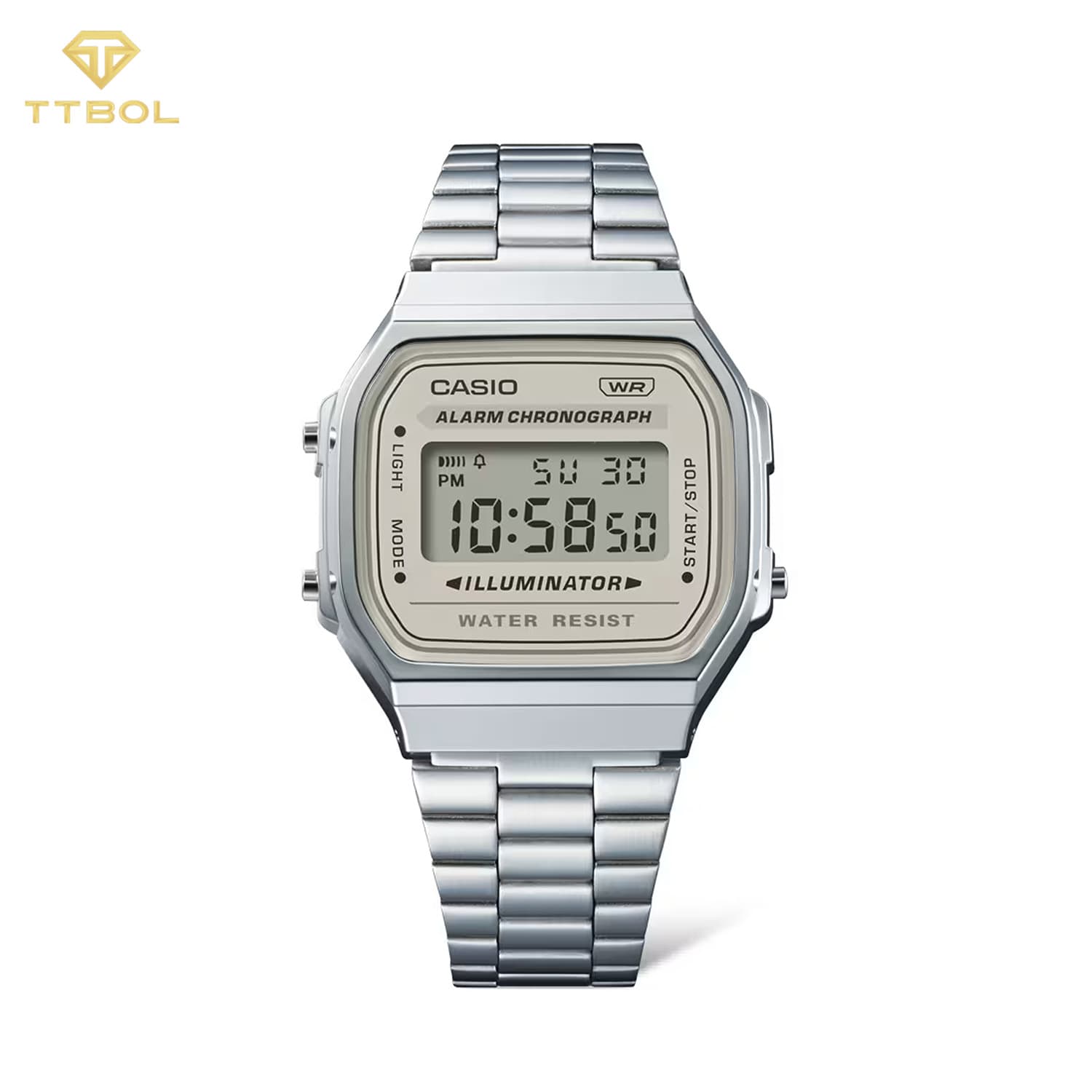 ساعت مچی مردانه کاسیو CASIO A168WA-8AY — تصویر ۲