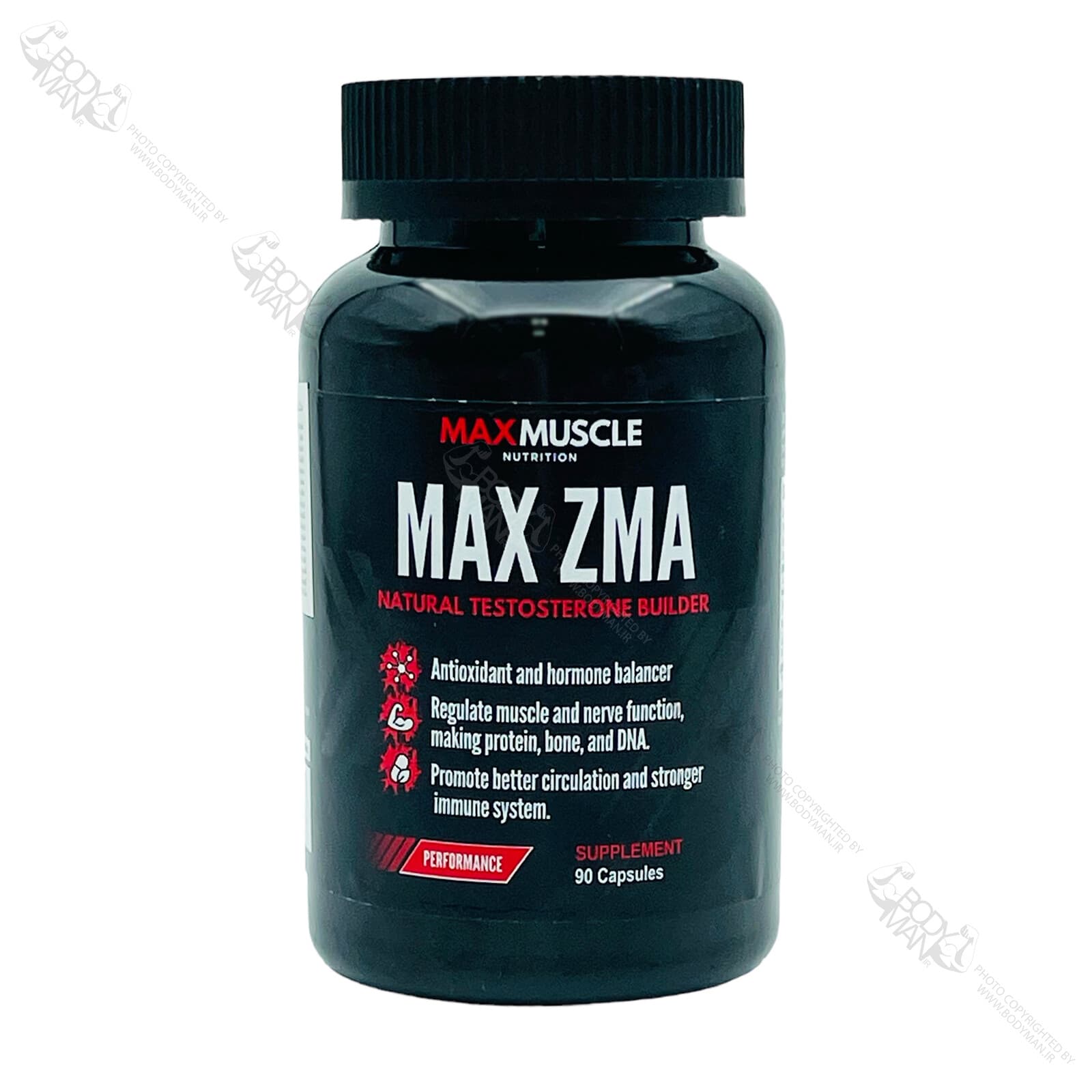 زد ام ای مکس ماسل | MAXMUSCLE ZMA — تصویر ۲