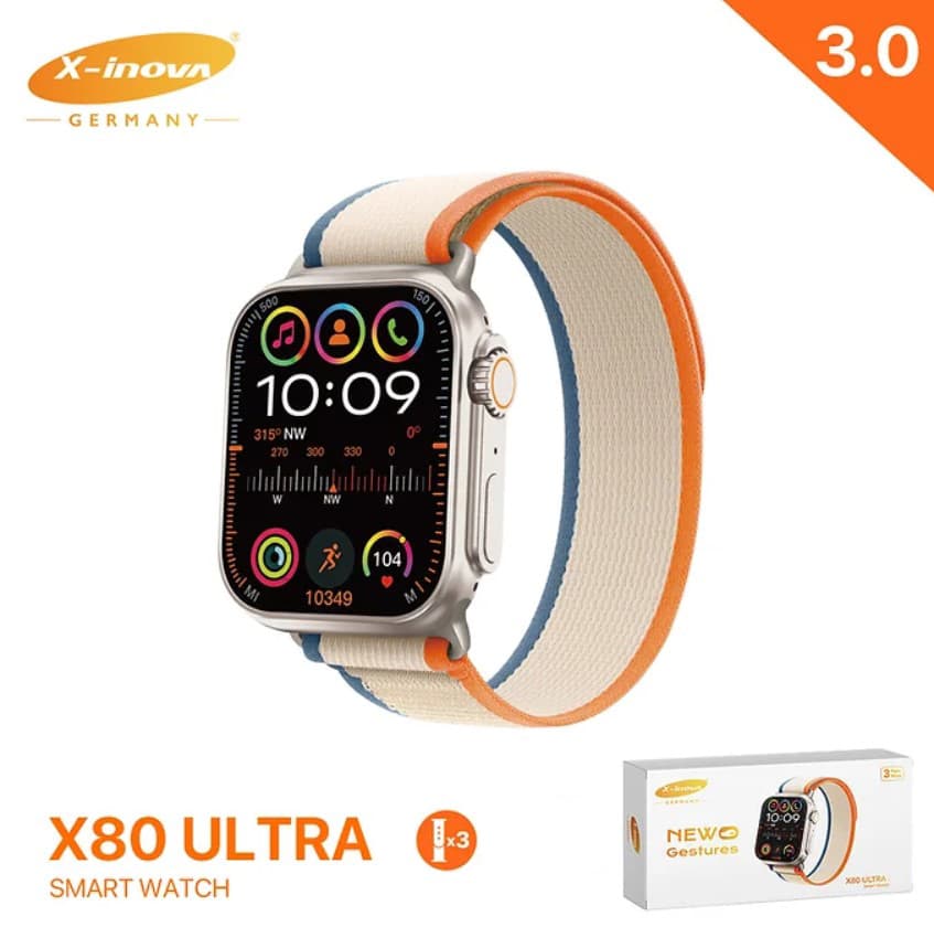 ساعت هوشمند X-inova مدل X80 Ultra