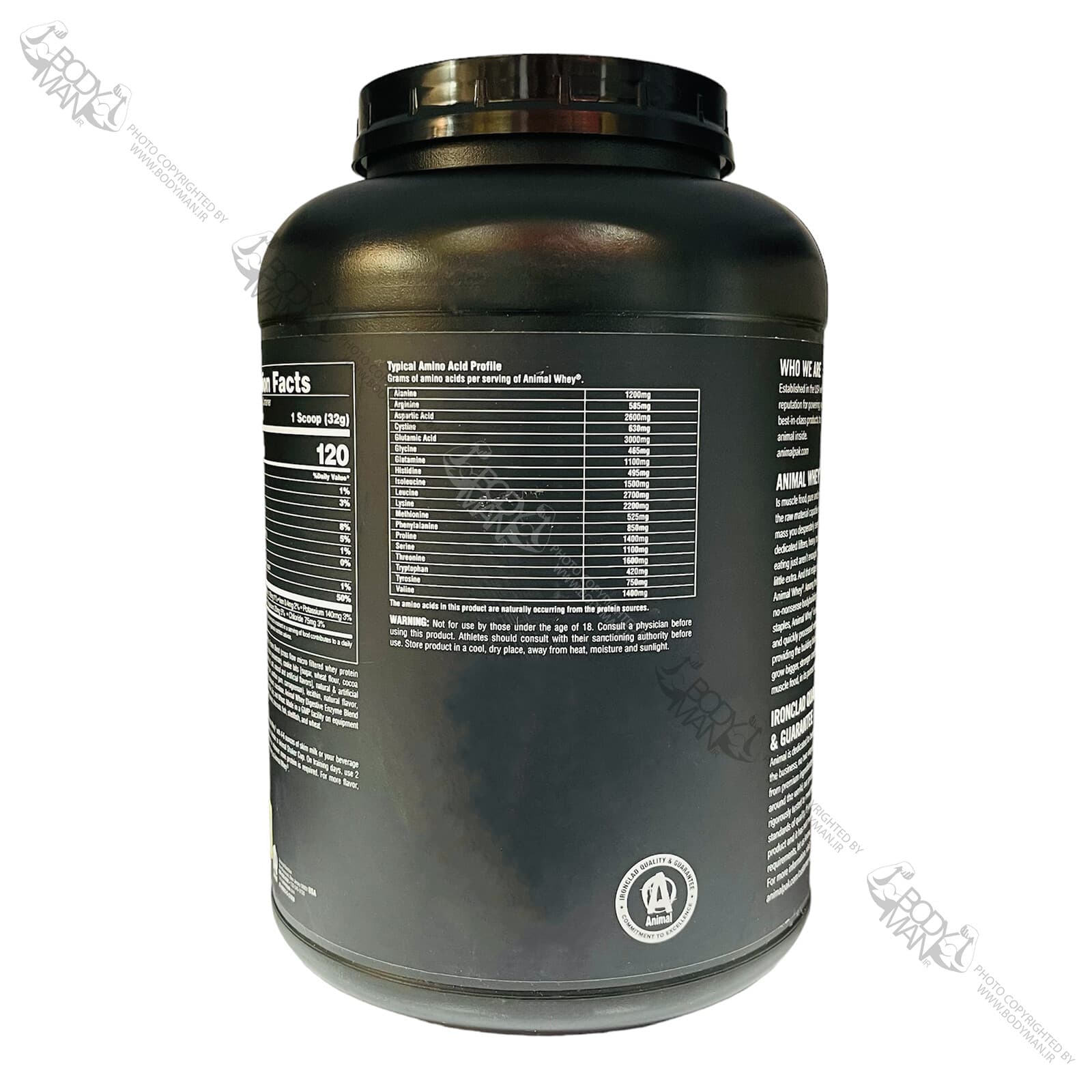 انیمال وی یونیورسال | UNIVERSAL NUTRITION ANIMAL WHEY — تصویر ۳