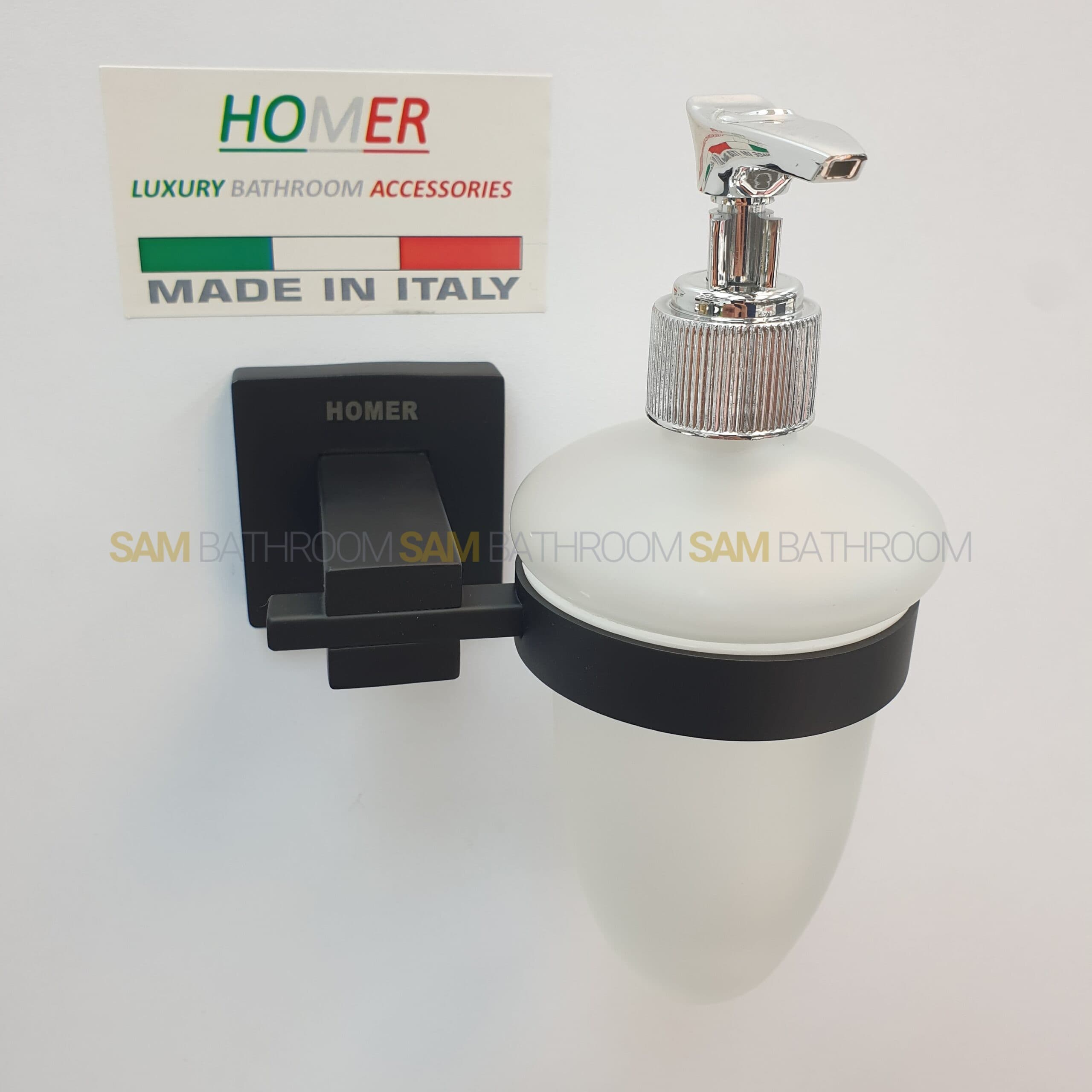 جای مایع دیواری مشکی مات