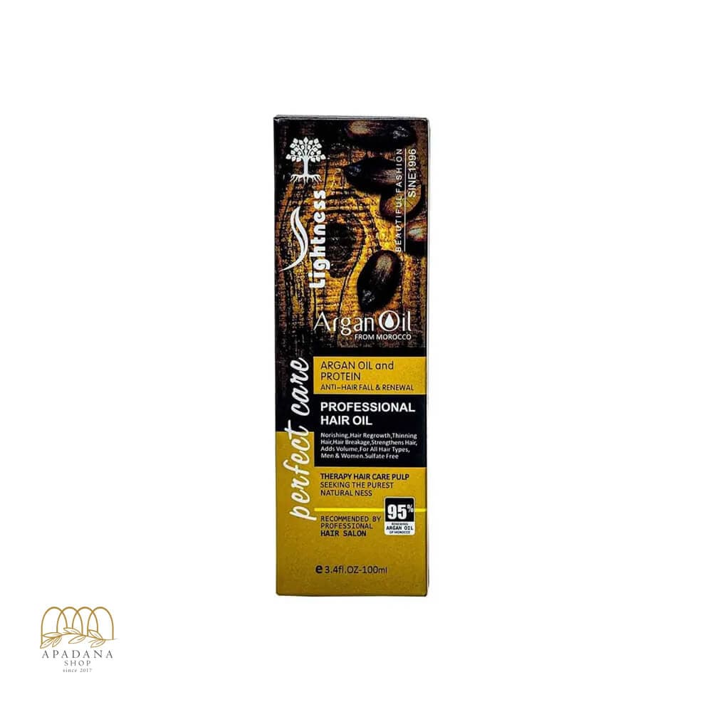 روغن آرگان مو لایتنس Lightness حجم 100 میل