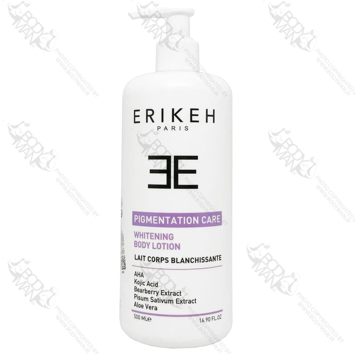 لوسیون ضد لک و روشن کننده بدن اریکه | ERIKEH PARIS WHITENING BODY LOTION