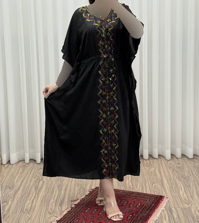 پانچ نخی گلدوزی هندی مدل ترنم کد 834