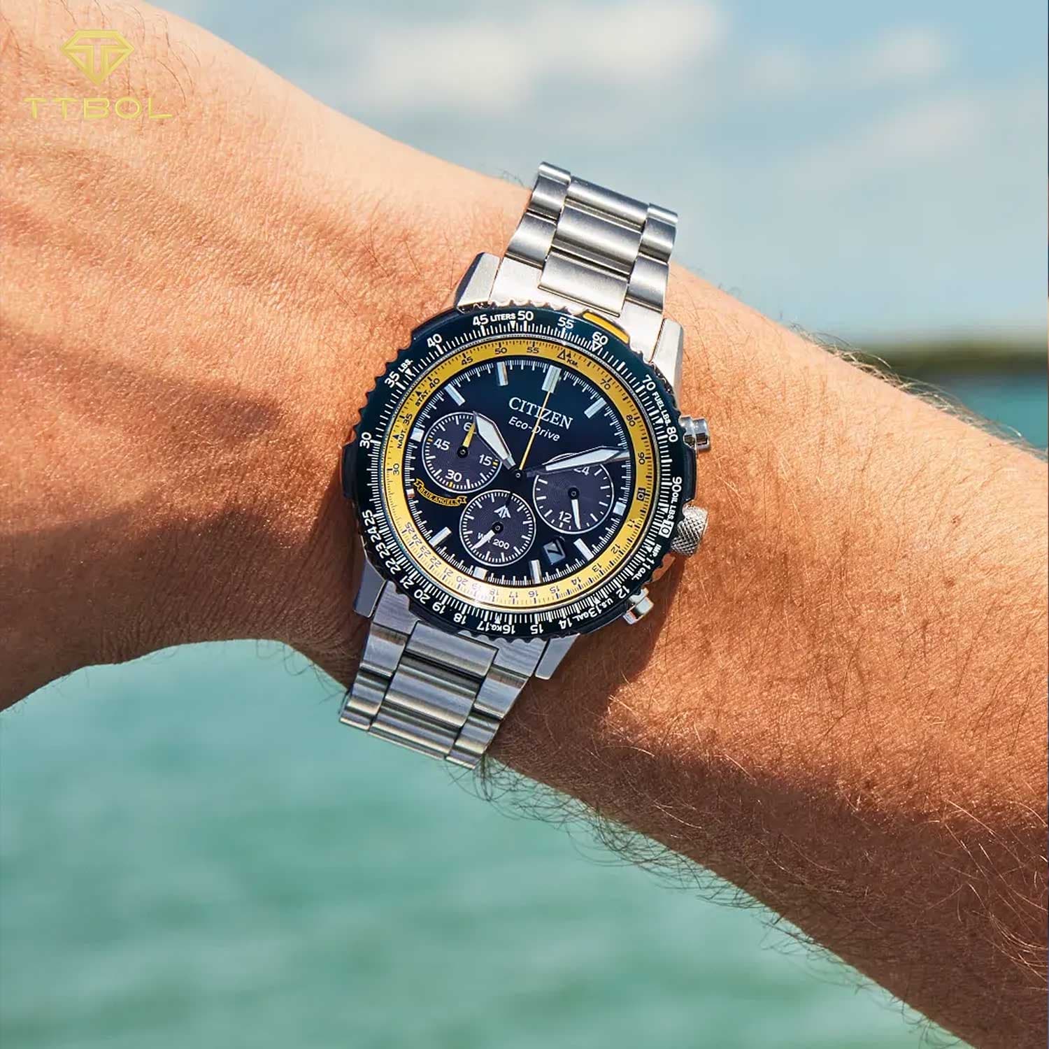 ساعت مچی مردانه سیتیزن CITIZEN CA4667-53L — تصویر ۴