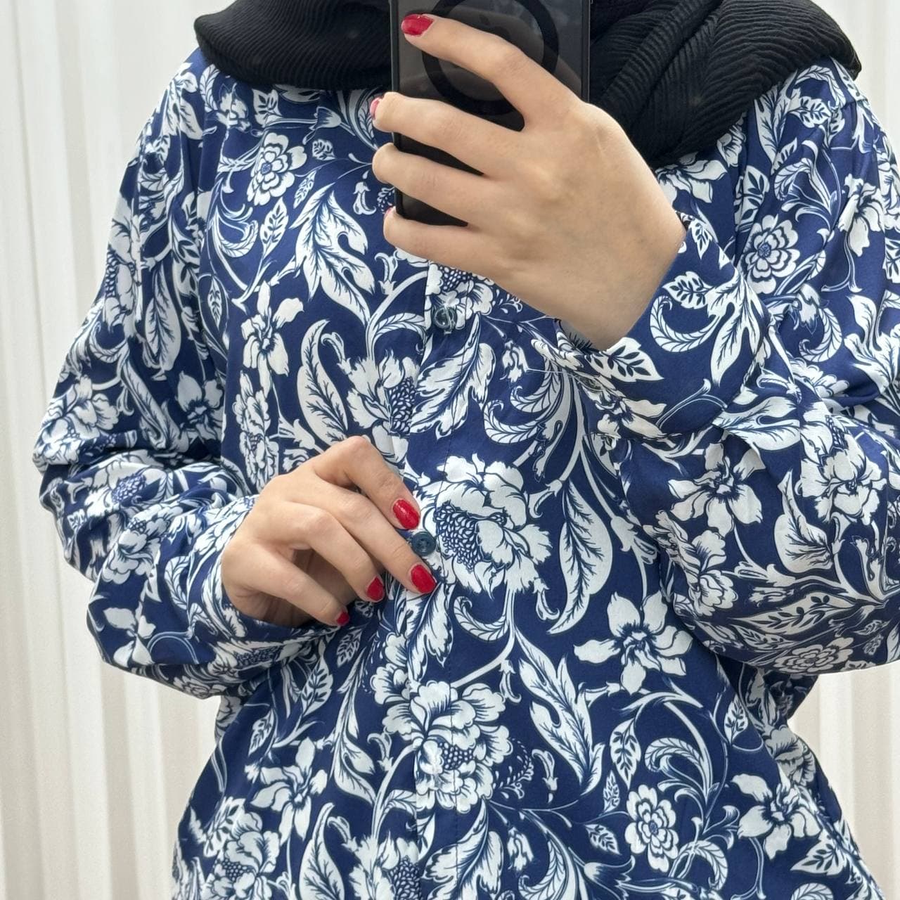 شومیز بوگاتی مدل فلور کد 1310 — تصویر ۶