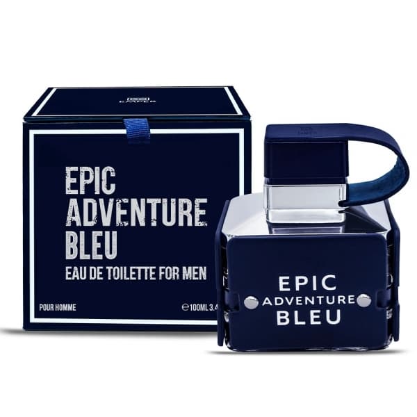 عطر ادکلن اپیک ادونچر بلو بضمانت اصلی و اورجینال اماراتی EPIC ADVENTURE BLEU 100ml