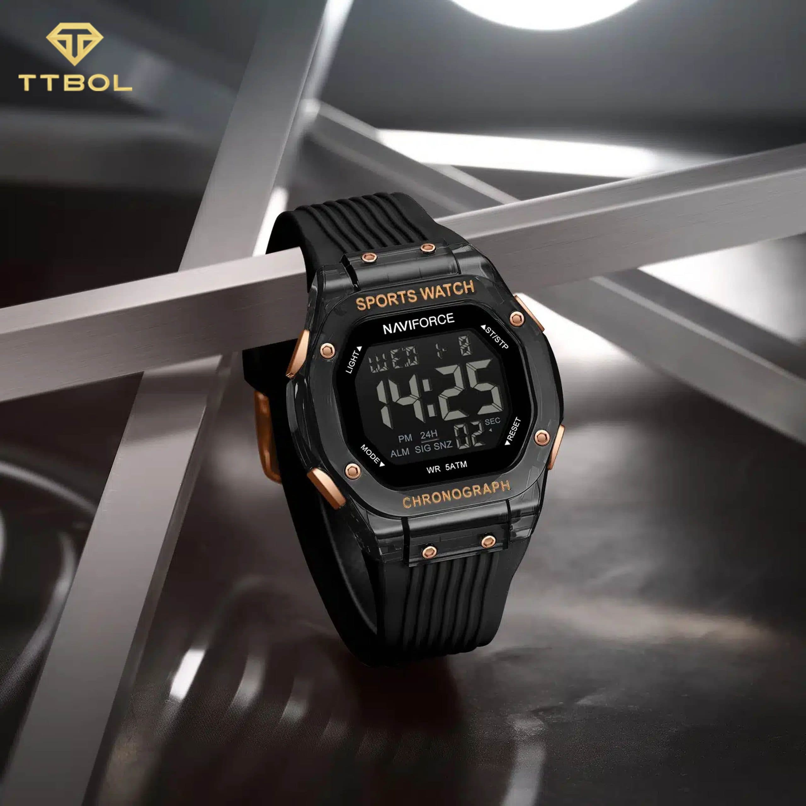 ساعت مچی مردانه ناوی فورس NAVIFORCE NF7113 B/RG — تصویر ۴