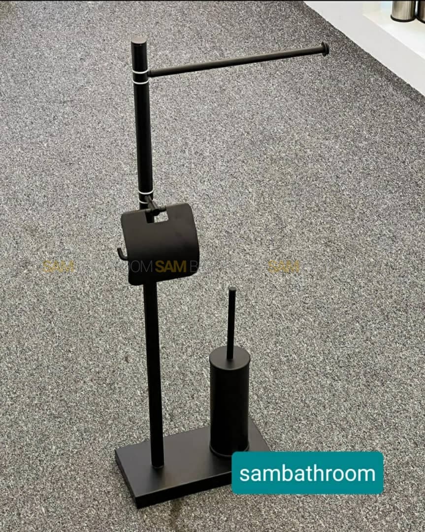 استند جای حوله و دستمال و برس توالت مدل مدرن