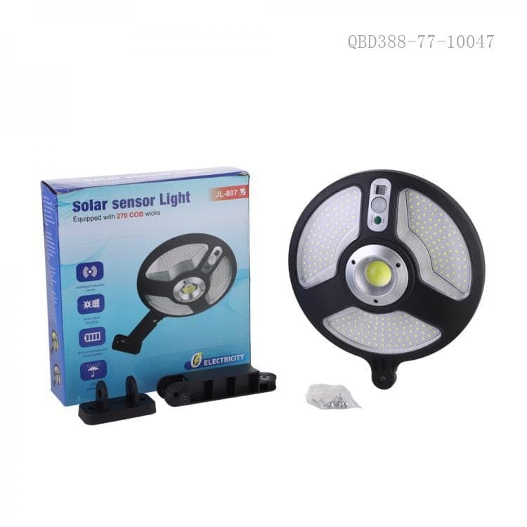 لامپ خورشیدی jl-807 دیوارکوب قوی باغ و عشایر