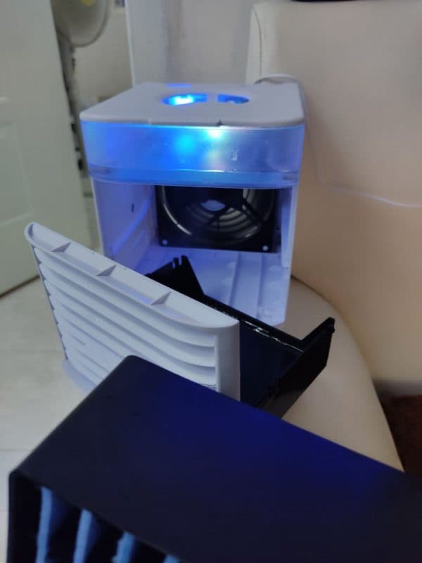 کولر مه پاش رومیزی آبی arctic air ultra — تصویر ۶