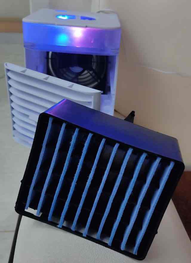 کولر مه پاش رومیزی آبی arctic air ultra — تصویر ۴