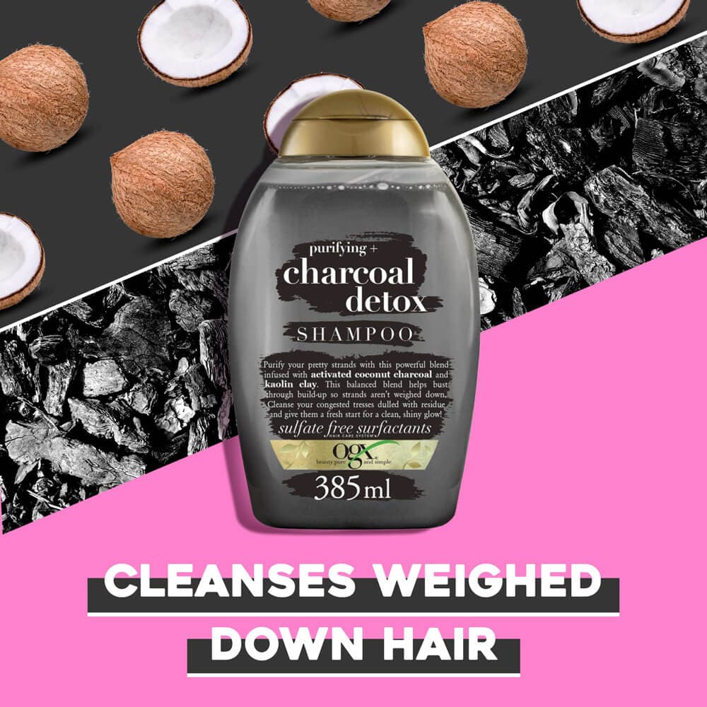 شامپو Charcoal Detox او جی ایکس حجم 385 میل — تصویر ۴
