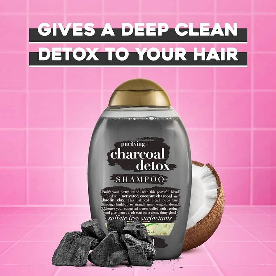 شامپو Charcoal Detox او جی ایکس حجم 385 میل — تصویر ۳